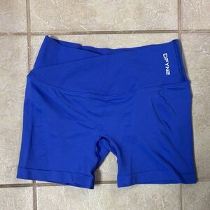 DFYNE Vision Women's Vibrant Blue Bike Shorts